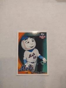 2010 Topps Opening Day Mascots Mr Met #M15 (PWE) - Picture 1 of 2