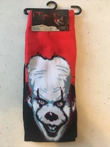 IT: Chapter 2 Pennywise Crew Socks Sz: 6-12 ~BRAND NEW~ - Picture 1 of 5