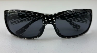 ALAIN MIKLI SUNGLASSES Black & Clear Retro Mosaic Categorie 3 PACT A0463-04 - Image 1 of 4