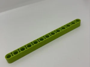Lego Parts 41239 (1pc) 1x13 Technic Lift Arm Bright Yellowish Green - Picture 1 of 3