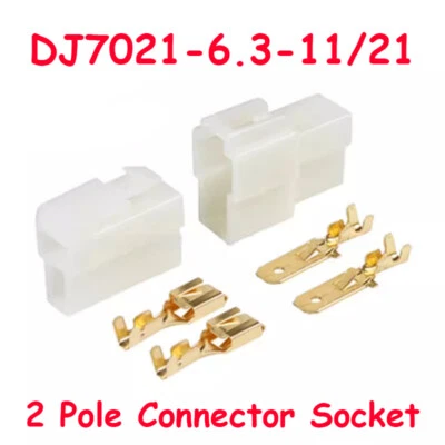 2P Connector DJ7021-6.3-11/21 Connector Harness Connector Automotive Connector - Image 1 of 4