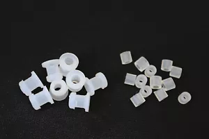 50 pcs set Silicone Band Fishing Skirts Tools SpinnerBait Buzzbait Hand Fittings - Foto 1 di 7