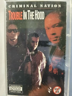 Criminal Nation - Trouble In The Hood Cassette Tape Brand NEW Sealed - Image 1 of 3