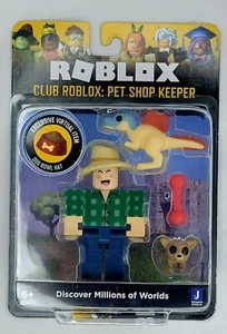 ROBLOX Action Figur Sammlung CLUB PET SHOP KEEPER Hundenapf Mütze - Bild 1 von 2