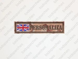 NAME TAPE MIMETIC UK Arena Embroidered Patch - Picture 1 of 1
