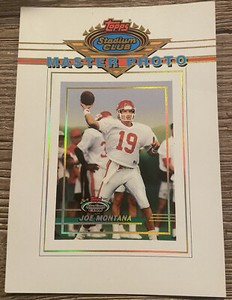 1993 Topps Stadium Club Master Photos Series Two Joe Montana #10 HOF KC Chiefs