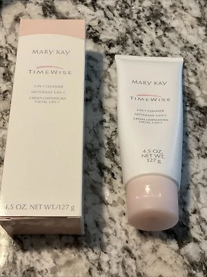 Limpiador Mary Kay Time Wise 3 en 1 4,5 OZ todo tipo de piel nuevo en caja Foto 1 de 4