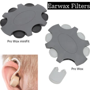 Oticon ProWax MINIFIT Hearing Aid Wax Filter Wax Guards Earwax Filters Parts NEW - Picture 1 of 19