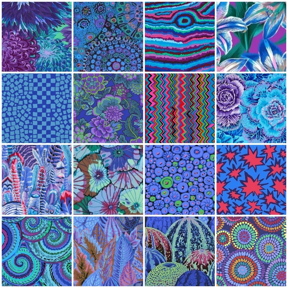 32 x KAFFE FASSETT COLLECTIVE- 5" inch charm squares ~ Quilting Cotton Fabric - image 1 of 1