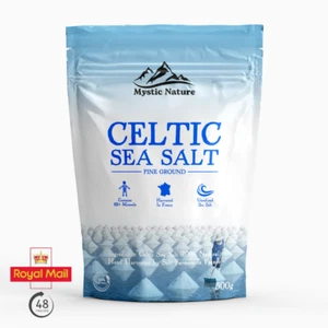 Celtic Sea Salt - 500g | Fine Ground | 100% Natural Sea Salt With 82+ Minerals - Picture 1 of 6