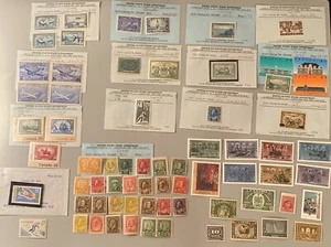Canada Scott Cat Lot, 1956-94 ~ 69 Stamps ~ Mostly MNH ~ $279.50 Value! - Picture 1 of 13