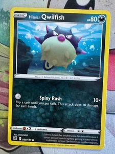 Hisuian Qwilfish Non Holo English Pokemon TCG BKX101 - Picture 1 of 1