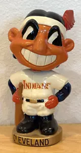 VINTAGE RARE SPORTS SPECIALTIES CHIEF WAHOO CLEVELAND INDIANS 1960s BOBBLEHEAD - Picture 1 of 11