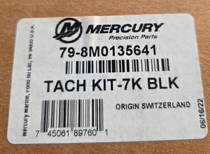 GENUINE Mercury Marine SmartCraft SC1000 Tachometer Black 79-8M0135641 8M0101099 - Bild 1 von 4