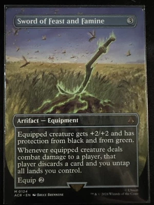 Sword of Feast and Famine Borderless Universes Beyond: Assassin's Creed Regular - Image 1 of 4