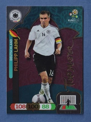 2012 Panini Adrenalyn XL UEFA Euro 2012 Top Master Philipp Lahm - Image 1 of 2