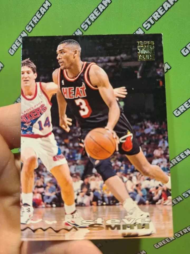 Steve Smith 1993-94 Topps Stadium Club #288 - Miami Heat Guard/Tracción delantera 🏀 Casi nuevo Foto 1 de 1