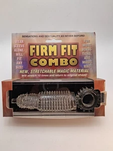 Adult Only Rated X Frim Fit Combo Sleeve Magic Ring Toy - Picture 1 of 10