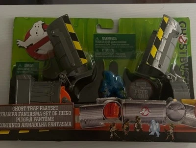 GHOSTBUSTERS GHOST TRAP ECTO 迷你 PLAYSET 2 合 1 Subway Scene MOSC 美泰 2016 — 第 1/4 张图片
