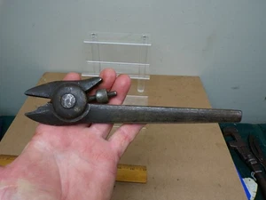 Antiker Boynton's Patent 14. Juni 1887 Krokodilschlüssel Werkzeug einzigartiges Backendesign - Bild 1 von 13