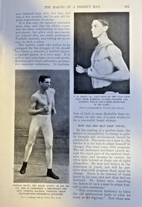 1901 Body Building che fa un uomo perfetto illustrato - Foto 1 di 6