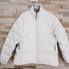Manteau veste d'hiver femme North Face XL blanc rétro 96 nuptse tampon oie duvet