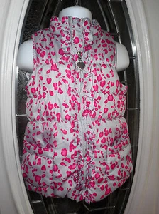CHALECO ACOLCHADO NIÑOS CUARTEL NIÑAS TALLA 2T CREMALLERA COMPLETA ROSA Y GRIS USADO EN EXCELENTE ESTADO - Imagen 1 de 3