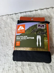 Parte inferior de capa base de mezcla de lana Ozark para hombre que absorbe la humedad XXL 44-46 - Imagen 1 de 2