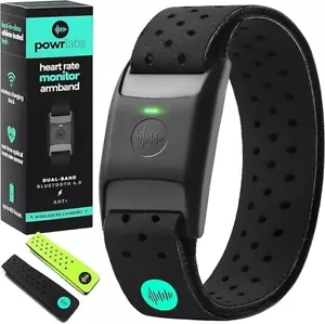 POWR LABS Bracelet Moniteur de Fréquence Cardiaque Bluetooth | Bracelet Moniteur de Fréquence Cardiaque ANT - Photo 1 sur 6