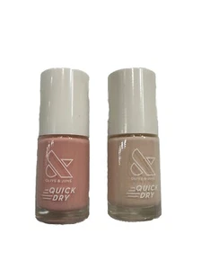 2 Pack Olive & June Long Lasting Nail Polish, Quick Drying!Shade Nuance+pointe - Picture 1 of 2