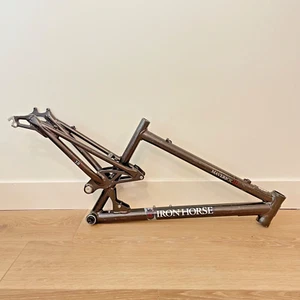 Iron Horse Maverick 2.0 Aluminum Mountain Bike Frame Set 17" Full Suspension - Picture 1 of 13