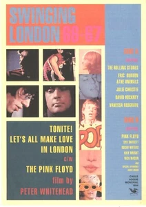 SWINGING LONDON 66-67-Original Japanese Mini Poster Chirashi - Picture 1 of 2