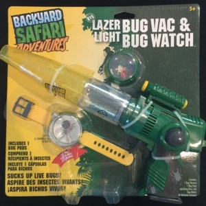 Backyard Safari Adventures Lazer Light Bug Vac & Bug Watch Combo *NEW* *SEALED* - Picture 1 of 5