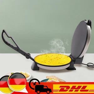 Elektrisch Chapati Pfanne Doppelseitige Tortilla Presse Papad Tacos Maker - Bild 1 von 20