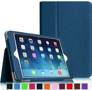 Apple Ipad Book Luxury Case Cover For Ipad 9.7 2017-2018, ipad 5 6 7 8 Air Air2 - Picture 1 of 42