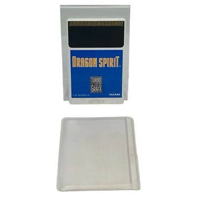 Dragon Spirit (TurboGrafx-16, 1989) TG16 Authentic HuCard In Sleeve Only Tested - Image 1 of 3