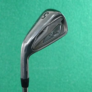 LH Titleist T100 Forged Single 5 Iron True Temper AMT Tour White Steel Stiff - Picture 1 of 2