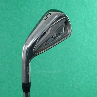 LH Titleist T100 Forged Single 5 Iron True Temper AMT Tour White Steel Stiff - Image 1 of 2