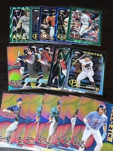 2024 Topps Chrome Numbered and Insert Card Lot, Raywave and Sonar Parallels - Picture 1 of 19