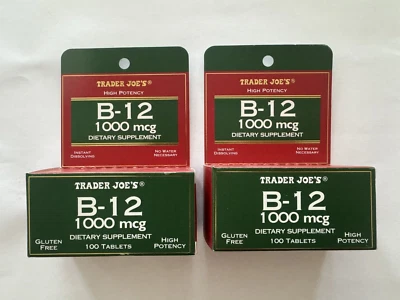2 Packs Trader Joe's Under The Tongue B-12 1000 mcg Dietary Supplement EXP 2027 - Image 1 of 2