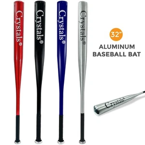 32" Heavy Duty Metal Baseball Bat Rounder Softball Pole Stick Stainless Steel - Picture 1 of 17