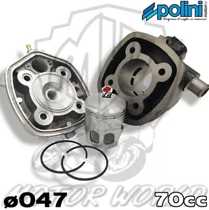 Groupe Thermique Polini 70 Cc D.47 Minarelli Horizontal Yamaha Aerox EU2 50 - Photo 1/1