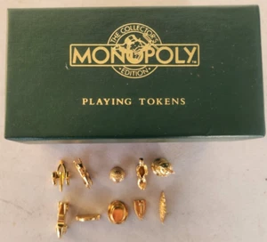 The Franklin Mint Collectors Edition Monopoly Playing Tokens - Picture 1 of 2