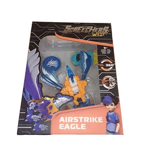 Screechers Wild! Juguete transformador 2022 360° Airstrike Eagle Alpha Toys - Imagen 1 de 4
