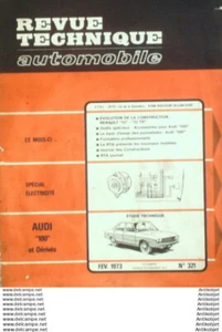 Revue Technique Automobile Audi 100 Renault 12  #321 - Picture 1 of 4