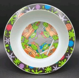 Vintage TMNT Bowl Teenage Mutant Ninja Turtles Bowl Gerber 90’s Plastic Vtg - Picture 1 of 4