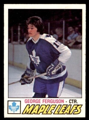 1977 OPC O-Pee-Chee Hockey #266 George Ferguson EX/MT - Image 1 of 2