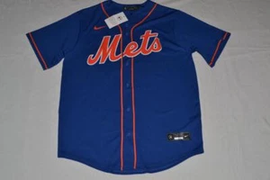 Nike Herren New York Mets Francisco Lindor #12 Blau Cool Base Alternate Trikot - Bild 1 von 3