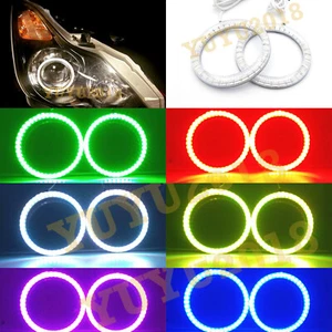 RGB halo ring for Infiniti Q60 2014 2015 headlight angel eye lamp DRL bluetooth - Picture 1 of 17