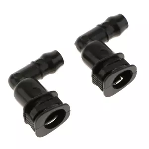 2x Scheinwerfer Waschwasserleitung Verbindungs Anschlussbogen Für Auto - Bild 1 von 5